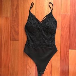 Black lace Bodysuit
